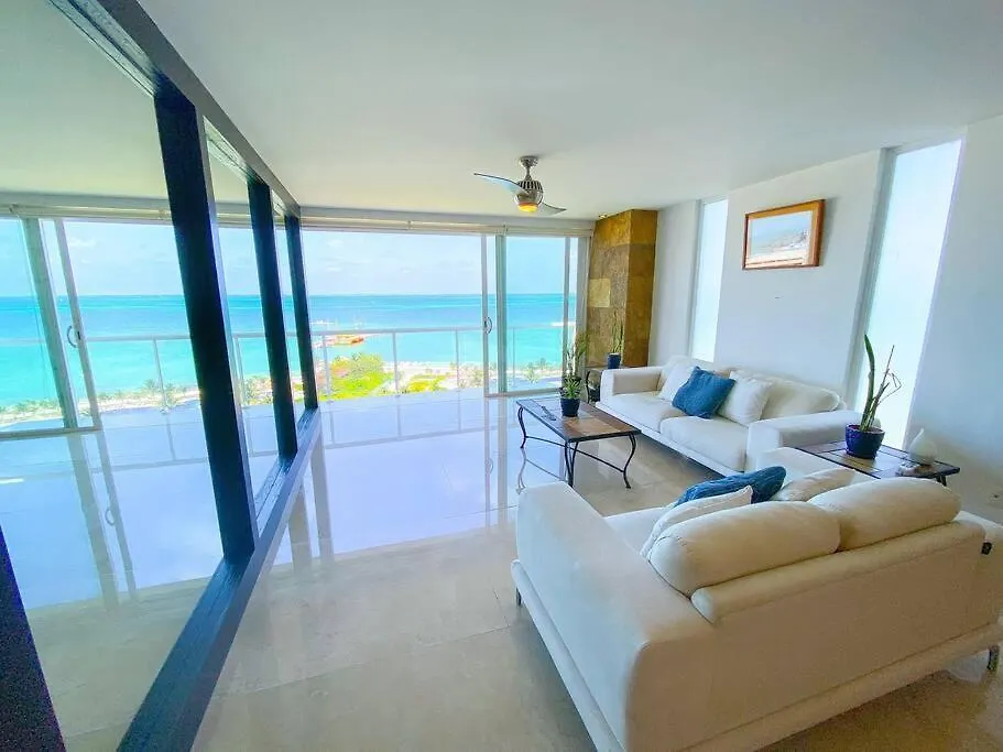 Beachfront Apartment Luxury Facilities Amazing Location Канкун 0*,  Мексика